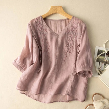 Cotton and linen shirts