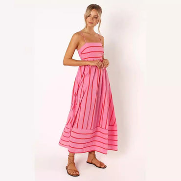 Backless Pendulum Fresh Wind Dress