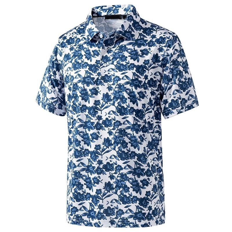 MEN BLUE POLO