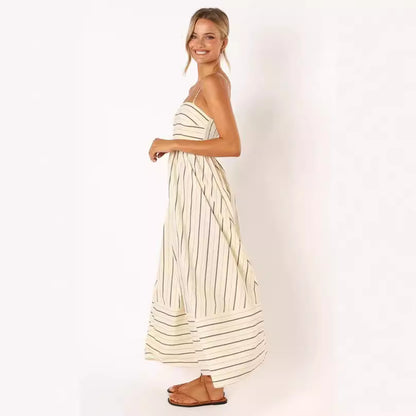 Backless Pendulum Fresh Wind Dress